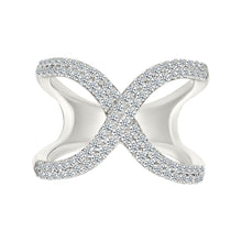 Intertwined Diamond Ring