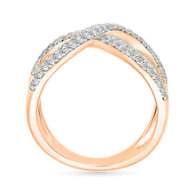 Intertwined Diamond Ring