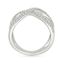 Intertwined Diamond Ring