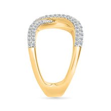 Intertwined Diamond Ring