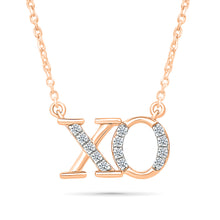 XO Diamond Necklace