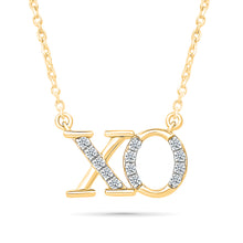 XO Diamond Necklace