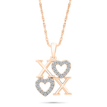 XOXO Diamond Pendant