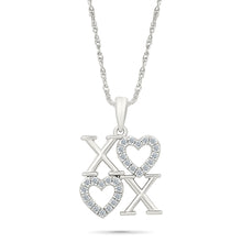 XOXO Diamond Pendant