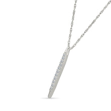 Minimalist Diamond Bar Pendant