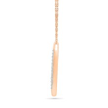 Minimalist Diamond Bar Pendant