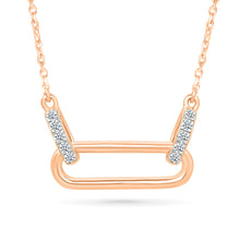 Diamond Carabiner Necklace