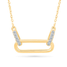 Diamond Carabiner Necklace