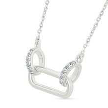 Diamond Carabiner Necklace
