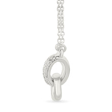Diamond Carabiner Necklace