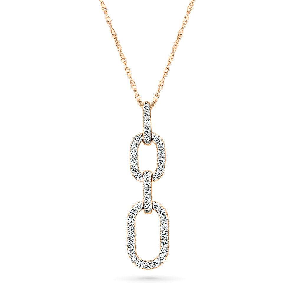 Minimalist Oval Link Pendant