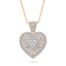 Diamond Heartbeat Pendant