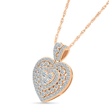 Diamond Heartbeat Pendant