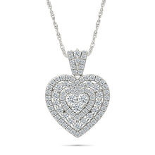 Diamond Heartbeat Pendant