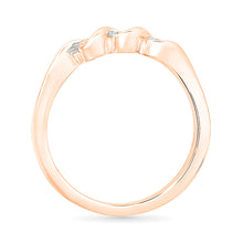 Curving of Sparkle Diamond Ring