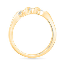 Curving of Sparkle Diamond Ring