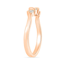 Curving of Sparkle Diamond Ring