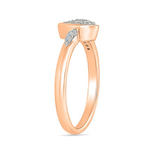 Sparkling Teardrop Diamond Ring