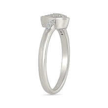 Sparkling Teardrop Diamond Ring