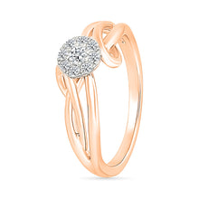 Art Deco Halo Gold &  Diamond Ring