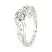 Art Deco Halo Gold &  Diamond Ring