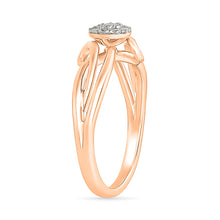 Art Deco Halo Gold &  Diamond Ring