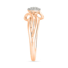 Art Deco Halo Gold &  Diamond Ring
