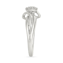 Art Deco Halo Gold &  Diamond Ring