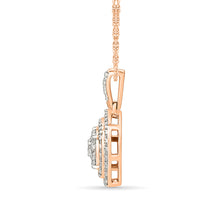 Multi-Row Diamond Pendant