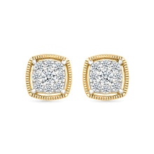 Luxurious Boxy Studs Earrings