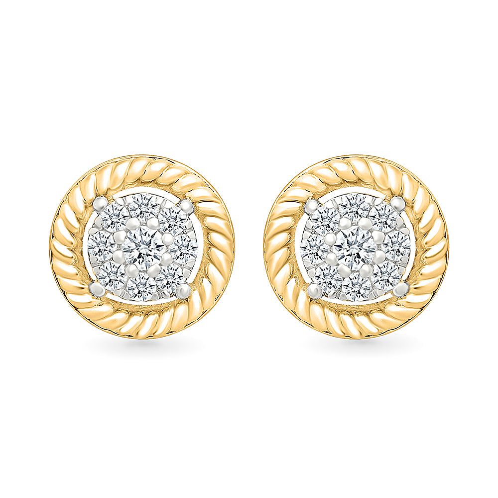 Twinkling Gleams Stud Earrings