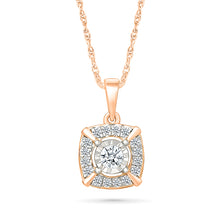 Lani Halo Diamond Pendant