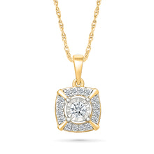 Lani Halo Diamond Pendant