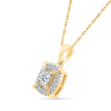 Lani Halo Diamond Pendant