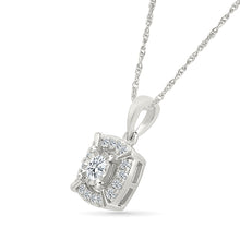 Lani Halo Diamond Pendant