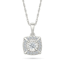 Lani Halo Diamond Pendant
