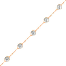 Clustered Diamond Bracelet