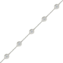 Clustered Diamond Bracelet