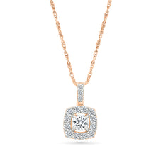 Gleaming Gold & Diamond Pendant