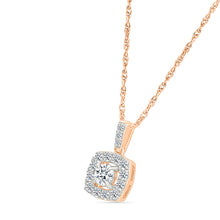 Gleaming Gold & Diamond Pendant