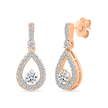 Shimmering Teardrops Earrings