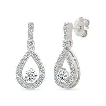 Shimmering Teardrops Earrings