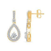 Shimmering Teardrops Earrings