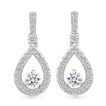 Shimmering Teardrops Earrings