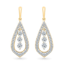 Blooming Diamond Earrings