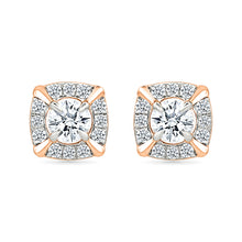 Fancy Dazzling Diamond Earrings