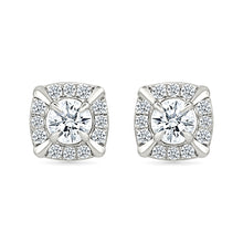 Fancy Dazzling Diamond Earrings
