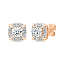Fancy Dazzling Diamond Earrings