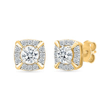 Fancy Dazzling Diamond Earrings