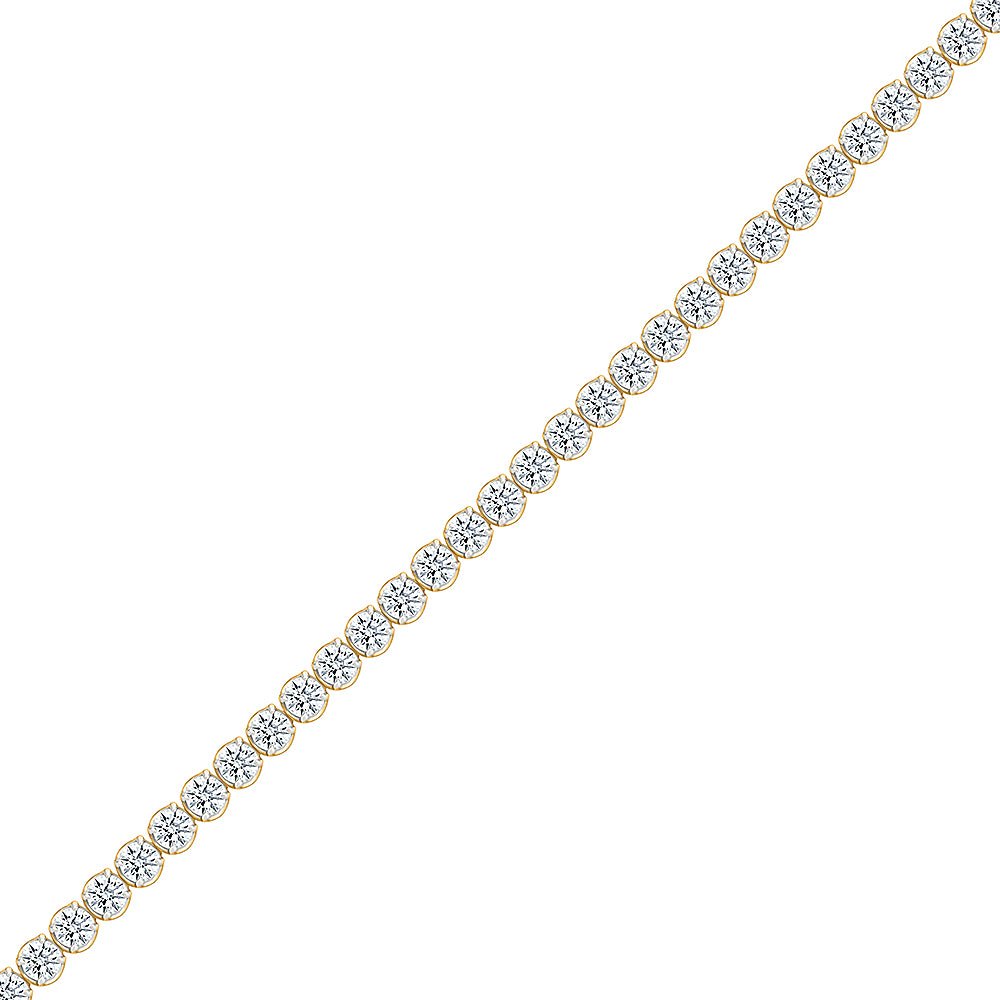 Shimmering Diamond Tennis Bracelet